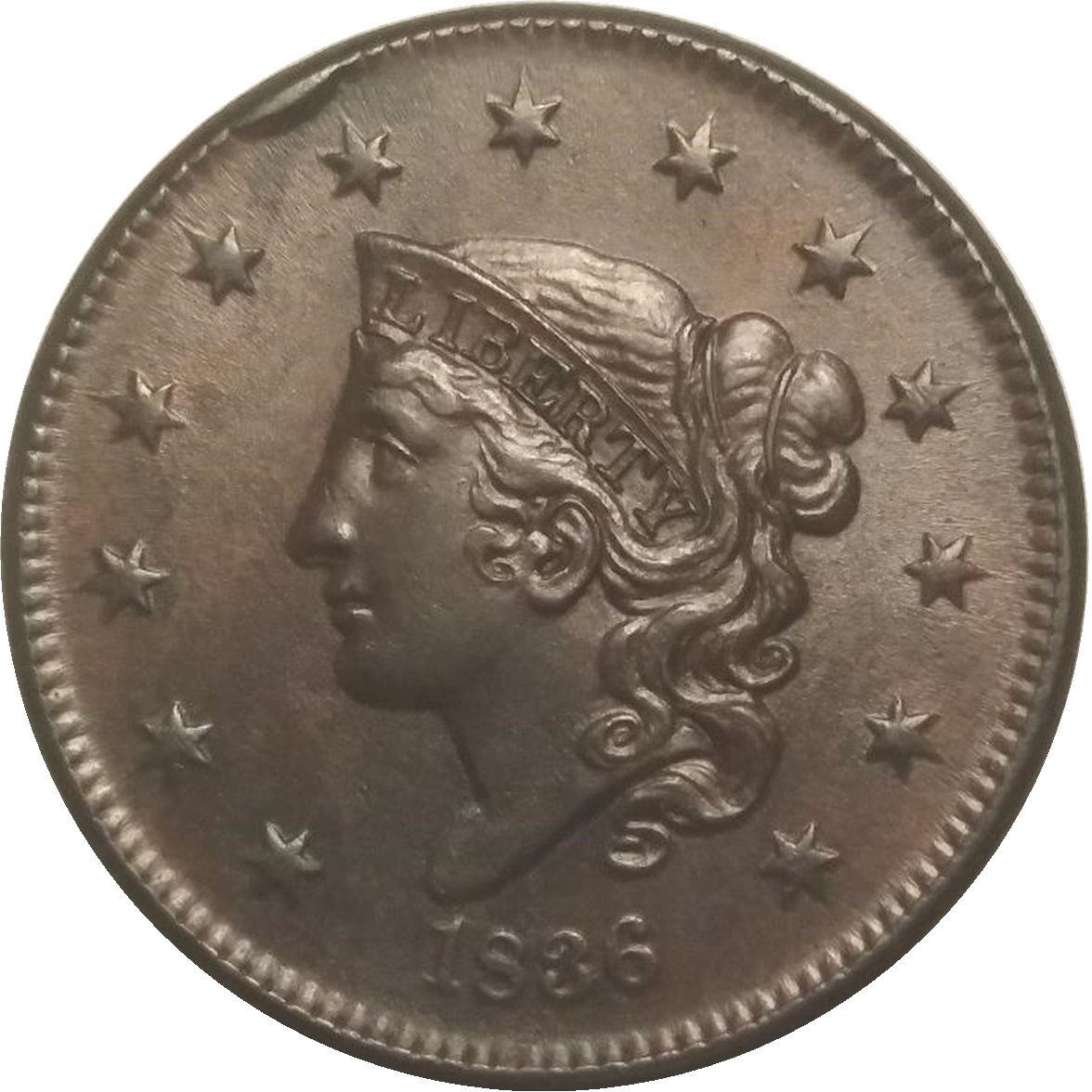 1836-1c-Coronet-Large-Cent